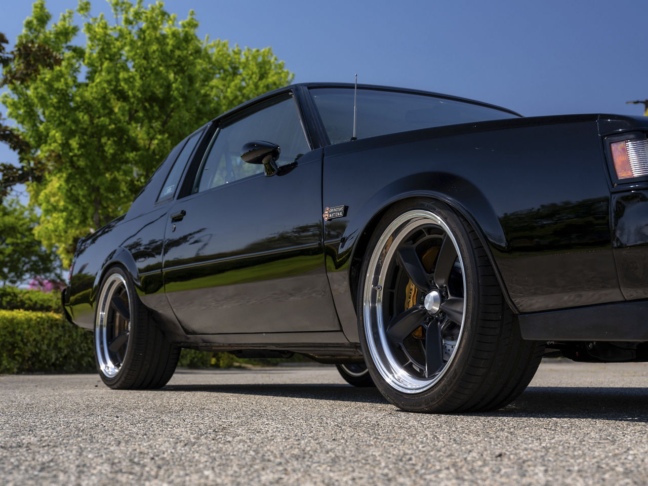 1985 Buick Grand National - American Racing TTF II - Black